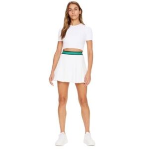 🔥 THE UPSIDE Topspin Lucinda pleated tennis skirt SIZE SMALL
